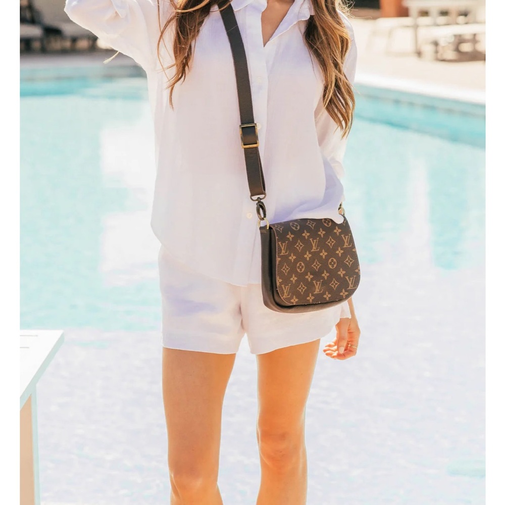 Boho Brown Louis Vuitton Women's Crossbody Bag